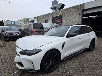 skadebil auto BMW M3 Competition M Carbon Int.+Extr. Head-Up Harman-Kardon Sfeerverl. Memory Surround-View Sport-Uitlaat 390KW/530PK 2024/10