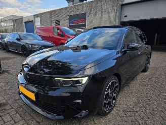 Vaurioauto  passenger cars Opel Astra Ultimate Aut. Pano Massage Leder 360view Virtual Head-Up Memory Navi Keyless Gekoelde stoelen Led Acc 96KW/131PK 2024/12