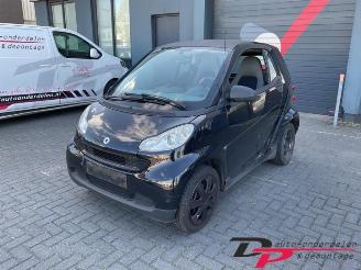 Salvage car Smart Fortwo Fortwo Coupe (451.3), Hatchback 3-drs, 2007 1.0 45 KW 2010/11