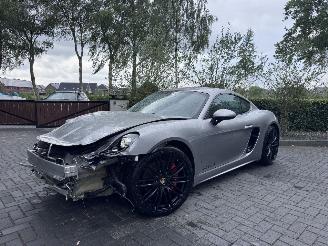 krockskadad bil auto Porsche Cayman Porsche Cayman 718 GTS 4.0 Sport Chrono Pack Camera VOL! 2022/1
