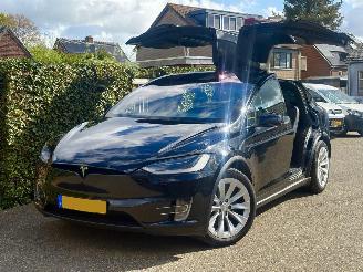 skadebil auto Tesla Model X 75D Base 333pk nap 2 sleutels vleugel deuren 2018/7