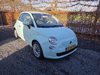 krockskadad bil auto Fiat 500 TwinAir Pop 2015/2