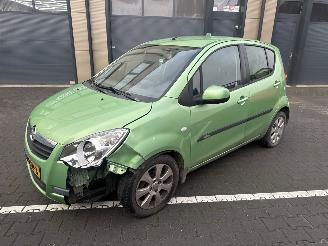 krockskadad bil auto Opel Agila 1.2 Enjoy Airco 2008/1