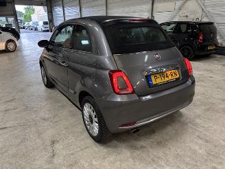 Damaged car Fiat 500C 1.2 Lounge airco navi 2018/9