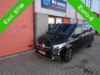 begagnad bil bedrijf Mercedes V-klasse 300d Extra Lang Avantgarde Edition vol leer navi 2 x schuifdeur 147065 km !!!!!! 2021/9