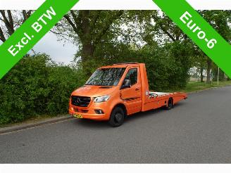 occasion commercial vehicles Mercedes Sprinter 319 1.9 CDI crazy color edition autotransporter tijhof opbouw uniek !!! orgineel nl !!! 2023/3