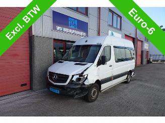 damaged passenger cars Mercedes Sprinter 314 2.2 CDI 366 9 pers rolstoel lift automaat airco 2016/11