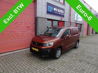 ocasión vehículos comerciales Peugeot Partner 1.6 BlueHDI Premium navi 2 x schuifdeur airco 2019/1