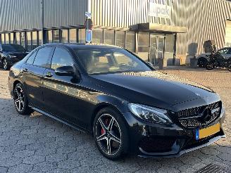 uszkodzony samochody osobowe Mercedes C-klasse AMG 43 4MATIC 367PK 4X4 2016/11
