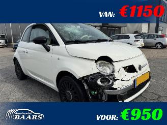 krockskadad bil auto Fiat 500 1.2 2008/9