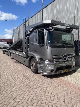 dañado camiones Mercedes Actros 1940 Autotransporter 8 lader 2016/3