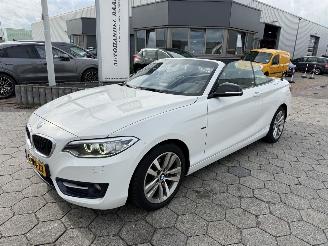 krockskadad bil auto BMW 2-serie Cabrio 218i 2015/4