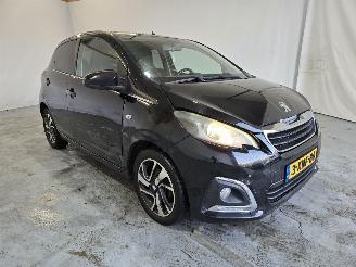 damaged passenger cars Peugeot 108 1.2 VTi Allure 2014/9