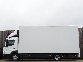 skadebil vrachtwagen Mercedes Atego 816 Koffer Elektrische roldeur Automaat Cruise 115KW Euro 5 2008/9