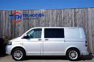 skadebil auto Volkswagen Transporter T5 2.0 TDi Dubbele Cabine Airco Cruise 2X Schuifdeur 132KW Euro 5 2010/10