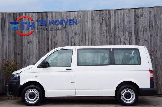 Schadeauto Volkswagen Transporter T5 2.0 TDi L1H1 9-Persoons Airco Trekhaak 62KW Euro 5 2014/7