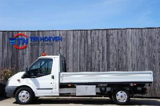 krockskadad bil auto Ford Transit 2.4 TDCi Open Laadbak 3-Persoons Trekhaak 103KW Euro 4 2011/1