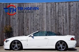 uszkodzony samochody osobowe BMW 6-serie 650i Cabrio Airco Cruise Navi Stoelverwarming 270KW Euro 4 2006/1