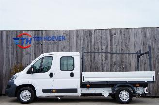 Schadeauto Fiat Ducato 2.3 MJT Open Laadbak Dubbel Cabine Airco Trekhaak 96KW Euro 5 2016/8