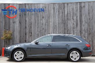 krockskadad bil auto Audi A4 2.0 TDi Avant Airco Navi Cruise Pano Trekhaak 140KW Euro 6 2016/4