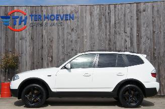 Schadeauto BMW X3 2.0d X-Drive Airco Pano Motorschade Trekhaak 130KW Euro 4 2008/6