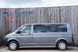Schadeauto Volkswagen Transporter T5 2.0 TDi Lang 9-Persoons Airco Cruise DSG 103KW Euro 5 2014/8
