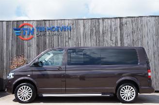 skadebil auto Volkswagen Transporter T5 2.0 TDi Lang Dubbele Cabine Airco Navi Cruise 103KW Euro 5 2011/9