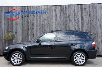 skadebil auto BMW X3 2.5i X-Drive M-Pakket Airco Navi Pano Stoelverwarming 141KW Euro 4 2006/7