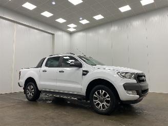 krockskadad bil bedrijf Ford Ranger 3.2 TDCI Autom. Wildtrak 4WD DC Navi Clima 2019/2