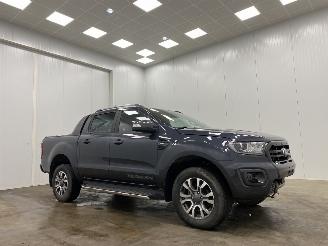 krockskadad bil bedrijf Ford Ranger 2.0 Bi-Turbo Autom. Wildtrak 4WD DC Navi Clima 2022/12