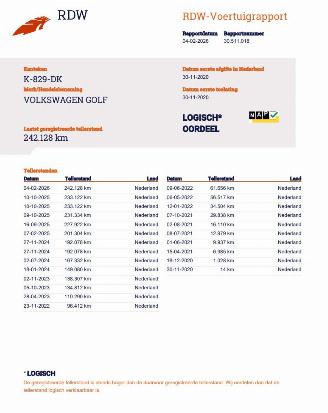 Volkswagen Golf 2.0 TDI Life 5-drs Navi Clima picture 18