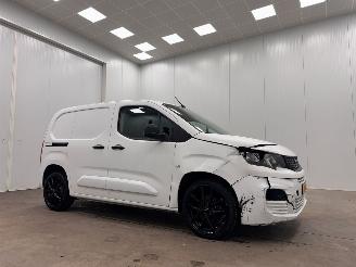 dommages fourgonnettes/vécules utilitaires Peugeot Partner 1.5 BlueHDI Premium Airco 2020/12