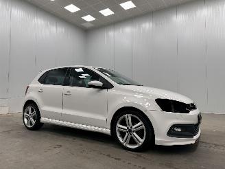 krockskadad bil auto Volkswagen Polo 1.2 TDI BMT R-Line 5-drs Navi Airco 2011/5