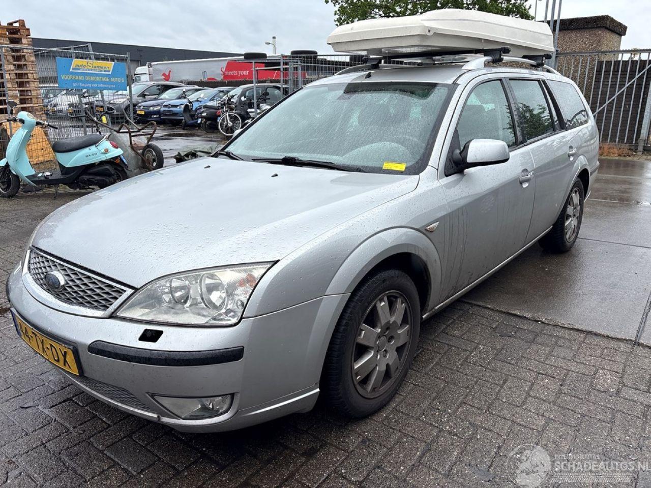 Ford Mondeo Mondeo III Wagon Combi 2000 / 2007 - 1.8 16V Combi/o  Benzine 1.798cc 92kW (125pk) FWD 2000-10/2007-03  CHBA; CHBB