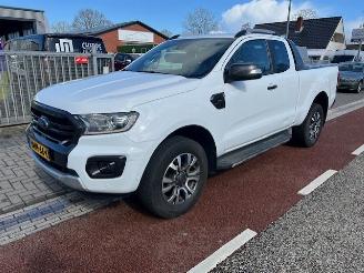 skadebil bedrijf Ford Ranger 2.0D 156KW SUPERCAB.  WILDTRAK  AUT. 4WD KLIMA NAVI 2020/10