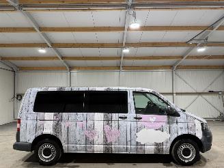 Schadeauto Volkswagen Transporter 2.0TDI 62kW Airco L2H1 Trendline 9Persoons 2014/8