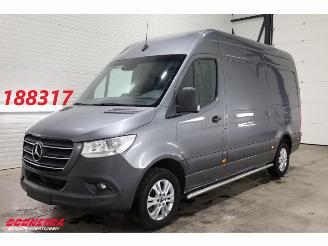 skadebil bedrijf Mercedes Sprinter 319 CDI V6 7G-Tronic 360° Leder Navi Airco Cruise PDC AHK 2019/12