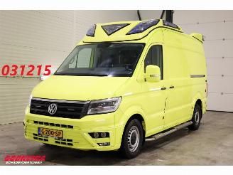 bruktbiler bedrijf Volkswagen Crafter 2.0 TDI 175 PK DSG Ambulance RTW LED Leder Luchtvering Cruise PDC 2019/11