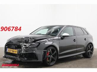 krockskadad bil auto Audi Rs3 Sportback 2.5 TFSI 400 PK Quattro 280 km/h Pano LED ACC B&O SHZ 2020/2