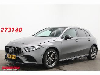 krockskadad bil auto Mercedes A-klasse 250 e AMG Pano LED Leder ACC Camera SHZ 2021/12