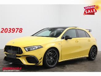 Schadeauto Mercedes A-klasse AMG 45 4MATIC+ Pano LED ACC Burmester 360° SHZ 2020/11