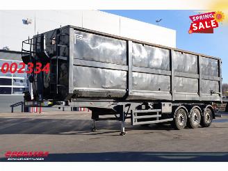 krockskadad bil oplegger Stas  S300CX Kipper 3-Asser 55m3 2019/1