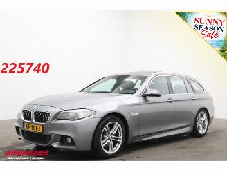 Schadeauto BMW 5-serie Touring 520i Aut. M-Sport Pano Leder Memory SHZ Orig. NL 151.381 km! 2015/4