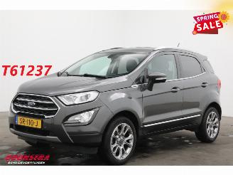 skadebil auto Ford EcoSport 1.0 EcoBoost Titanium Navi Clima Cruise Camera SHZ LRHZ PDC 117.062 km! 2018/5