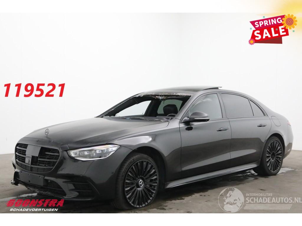 Mercedes S-klasse 580 e Lang AMG Line 4X Memory/SHZ/Ventilatie HUD AR Burmester