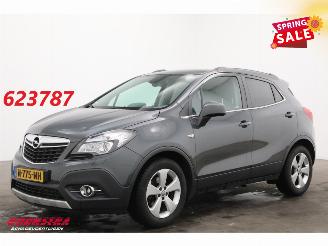 krockskadad bil auto Opel Mokka 1.6 CDTi Aut. Cosmo Leder Navi Clima Cruise Camera LRHZ SHZ AHK 2016/9