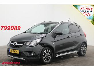 damaged passenger cars Opel Karl 1.0 Rocks Online Edition Bluetooth Airco Cruise 2017/6