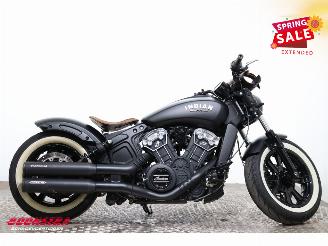 Indian Scout Bobber Custom Miller Exhaust ABS picture 7