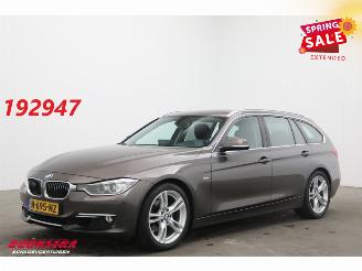 krockskadad bil auto BMW 3-serie Touring 320i Aut. Luxury BiXenon Navi Clima Cruise SHZ PDC 2013/2