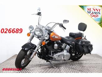 Unfall Kfz Motorrad Harley-Davidson  FLSTC Heritage Softail Classic 9.619 Mijl! 2016/7